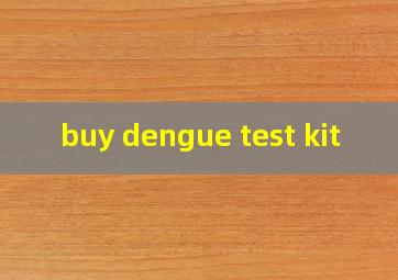 buy dengue test kit